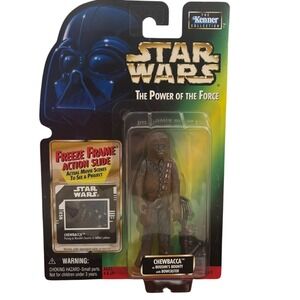 Star Wars Chewbacca as Boushhs Bounty Power of the Force Action Figure‎ 1998 NEW